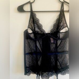 Lacey Cropped Corset